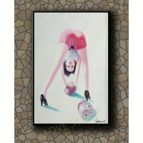 P101 Vintage Beautiful Pin-up Girl Classic Picture 220 Silk Fabric Poster Art Decor Indoor Painting Gift