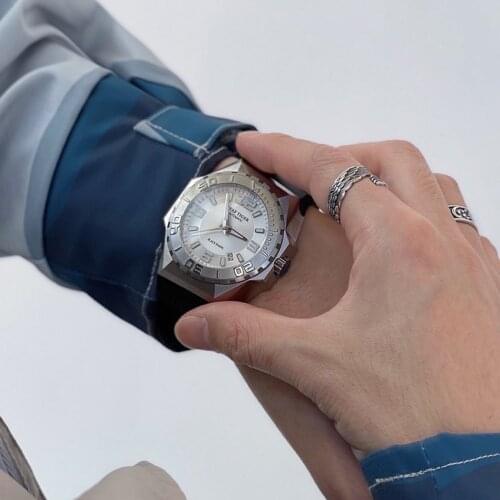 Reef Tiger/RT Luxury Brand Big Sport Watches Steel Case Automatic Mechanical Waterproof Military Watch Relogio Masculino RGA6903