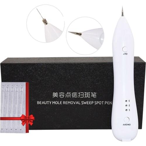 Electric Plasma Pen Professional Tattoo Mole Removal Pen Skin Care Tool Tag Removal Freckle Wart Dark Spot Remover Beauty Device