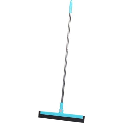 Magic Floor Squeegee With 180 Degree Adjustable 35.4Inch Long Handle Mops For Washing Drying Tile Glass Marble And Wood Surfaces