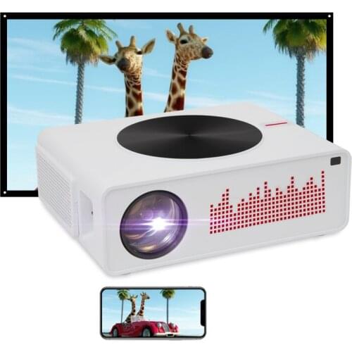 Factory OEM ODM 7500 Lumens Beamer 1080P HD USB WIFI Home Theater Video LED Projector Outdoor Support 4K uhd Projector