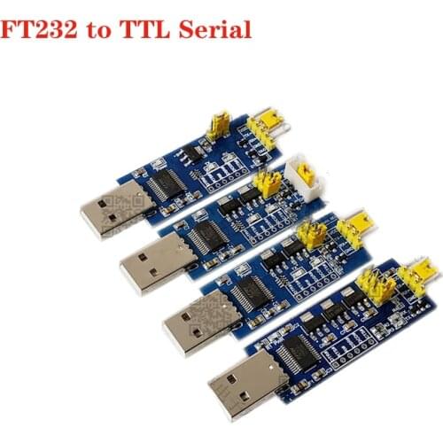 USB to TTL UART Level Serial Port 5V 3.3V 2V5 1.8V FT232 Serial Converter Adapter Module