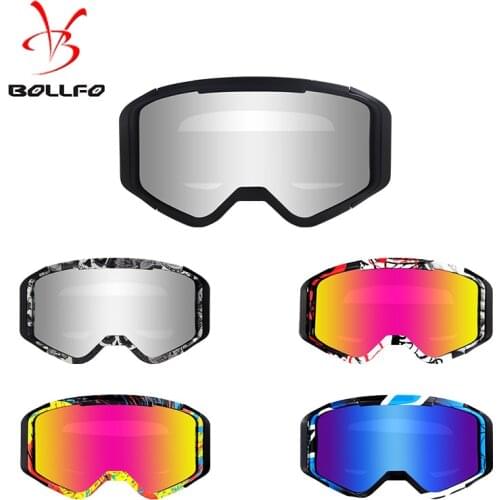 Motorcycle Glasses Protective Gears Flexible Cross Helmet Face Mask Motocross Goggles ATV Dirt Bike UTV Eyewear Gear Drop