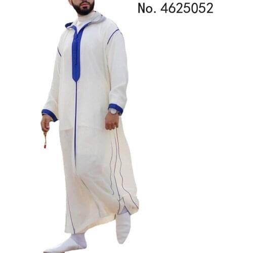 African Clothes for Men 2021 Spring Autumn African Men White Plus Size Long Sleeve Shirts M-4XL