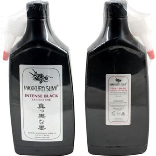 Black ink cosmetic pigment 360ml/bottle tattoo ink permanent colors tattoo supplies tattoo paint