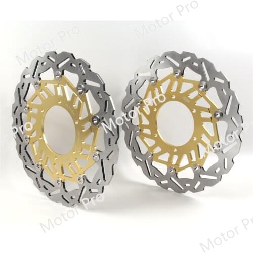 CNC Aluminum Front Brake Disc For SUZUKI GSX-R 1000 R 2017-2019 Brake Disk Rotor Motorcycle Accessories GSXR1000R ABS 2018 Gold