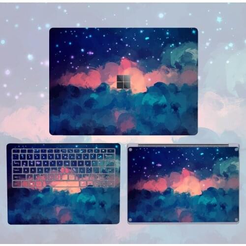 Laptop Skins for Surface Book 3 13.5"15" Fundas Vinyl Decal Sticker for Surface Book 2 13.5" 15" NoteBook Skins with Edge Film