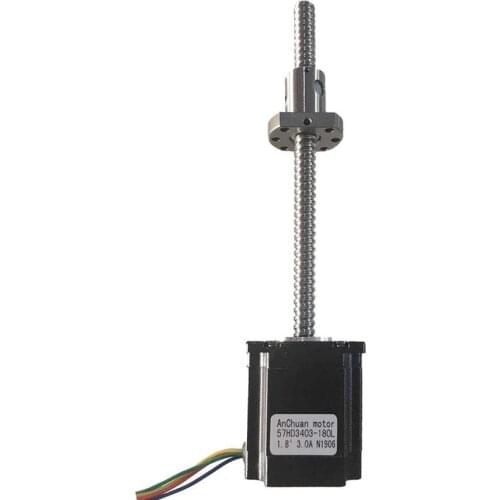Customized 57 Ball Screw Stepper Motor Screw Motor Guide 1204 1210 1605 1610