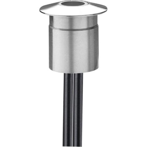 QACA New LED Underground Light 50PCS Waterproof Outdoor Ground Path Buried Landscape Outdoor Lights Pathway Stairs Deck Lights