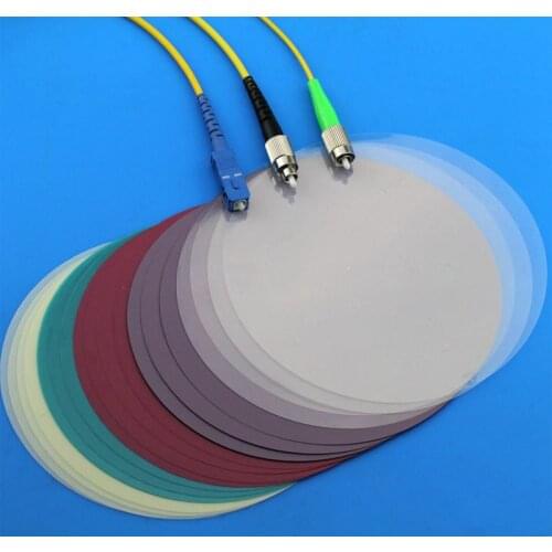 1um 3um 9um polishing paper for optical fiber connectors, abrasive paper / diamond polishing pad