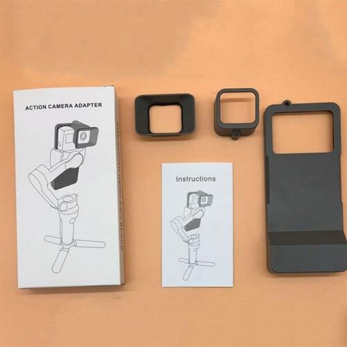 Portable Handheld Adapter Camera Mount Holder Adapter for DJI OSMO Mobile 3 to for GoPro 5/6/7 Camera Gimbal Stabilizer