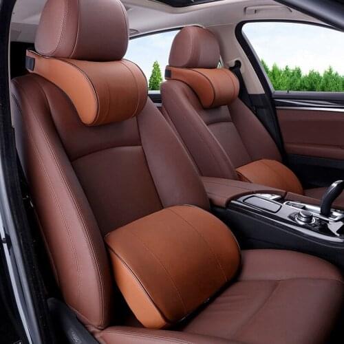 Universal Car Neck Pillow Memory Foam Pillows Neck Rest Seat Headrest Neck Support Adjustable Cushion