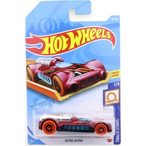 2021-29 Hot Wheels RETRO-ACTIVE Mini Alloy Coupe 1/64 Metal Diecast Model Car Kids Toys Gift