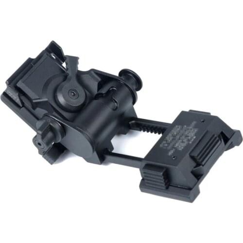 Metal Wilcox L4 G24 Fast NVG Mount Helmet Adapter CNC Breakaway Adapters for Night Vision Fast OPS Helmet Adaptor Black Color