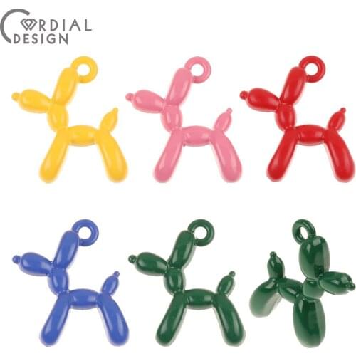 Cordial Design 100Pcs 18*18MM Jewelry Accessorie/Multicolor/Animal Shape/Paint Effect/DIY/Pendants/Jewelry Findings Components