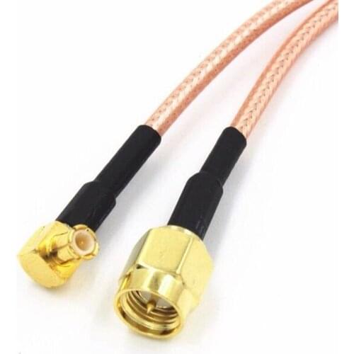 SMA Male To MCX Male Plug Connector Extension Converter RF Coaxial Low Loss Cable RG316 15cm