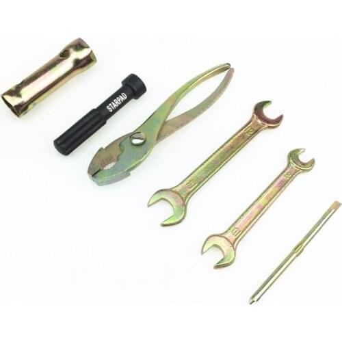 Motorcycle Car Kit Screwdriver Spanner Spark Plug Socket Motorcycle Tool Accessories