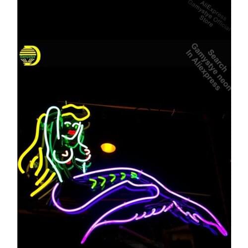 Neon Sign for Mermaid Sea Maid Neon Tube Sign commercial Light Neon Indoor Signs Light Clown Eye Neon Signs For Home Neon Custom