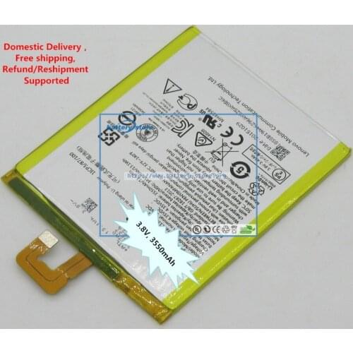 New Genuine battery L13D1P31 for LENOVO TAB 2 A7-10F , 3.8V, 3550mAh, 13.5W, Silver