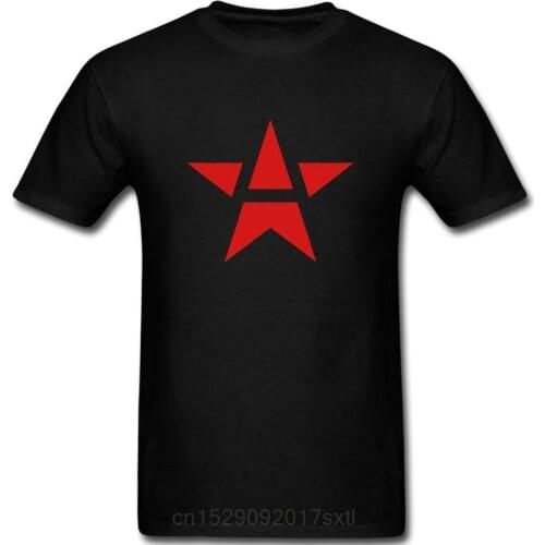 Anarchy Anarchist Revolution Graphic Shirt T-Shirt Casual T-Shirt Male Short Sleeve Pattern Fashion Tees T Shirts
