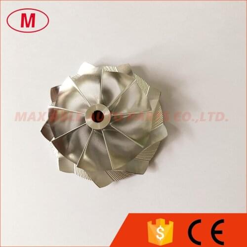 RHF5 46.02/58.00mm 9+0 blades high performance Turbocharger milling/aluminum 2618/Billet compressor wheel