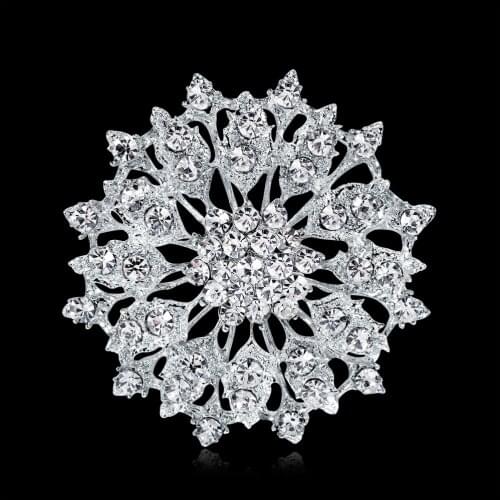 TREAZY Silver Brooches For Clothes