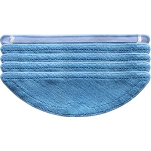 5pcs/lot Robot Vacuum Cleaner Mop Cloth Rags for ECOVACS Deebot N3 Max Robotic Vacuum Cleaner Spare Parts Accessories