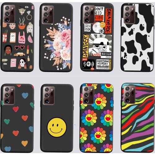 For Samsung Note 20 Ultra Case Phone Cover Silicone Soft Cases for Samsung Galaxy Note 20 Ultra Case Note20 5G Covers TPU Cases