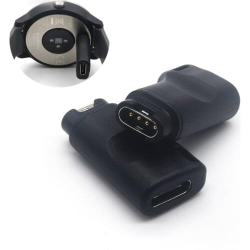 Type C USB Cable Charger Adapter for Garmin Fenix 5/5S/5X/6/6S/6X Venu Swim 2/2S SQ Vivoactive 4/4s/3 945 935 645 245 Instinct