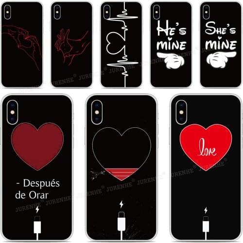 Charge Couple Love Cover For Wiko Y81 Y51 Y62 Y61 Y50 Y60 Y80 Sunny 5 View 5 Plus 3 4 Lite 2 Go Power U20 U10 Phone Case
