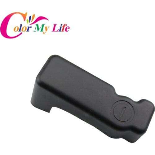 Color My Life ABS Car Battery Anode Protection Cover For Toyota Land Cruiser Prado FJ 150 Accessories 2010 - 2017 Year
