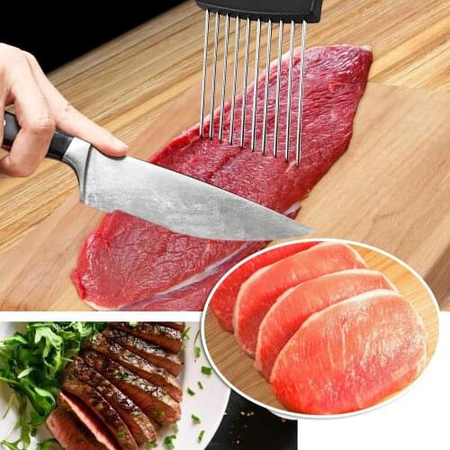 1PC Multi-function Food slice assistant slicers stainless steel vegetable rack slicers meat slicers kitchen accessories c1