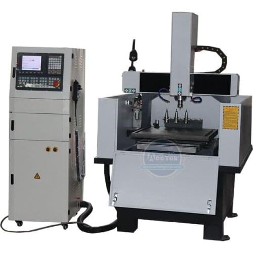 3 axis aluminum steel mold cnc router milling engraving machine for metal 6060