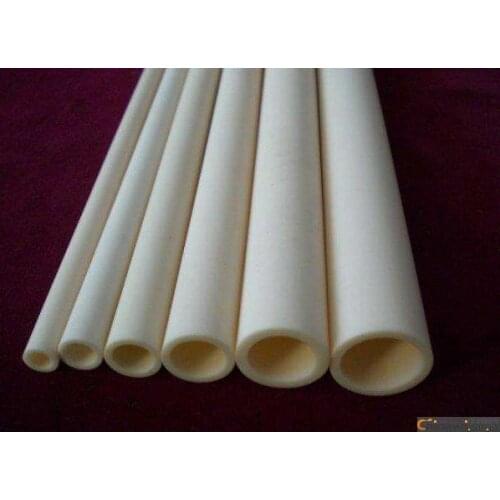 99.5%Al2O3 High Thermal Corundum Tube OD6.0*ID1.3mm/Round Four-Bore Alumina Tube/Insulating Ceramics For Thermocouples Sensors