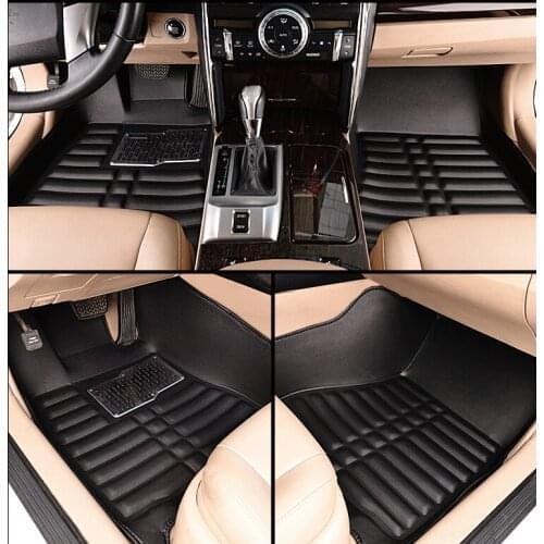 CCar floor mats for Toyota Land Cruiser Prado 150 120 Corolla Camry RAV4 Camry 5D car styling carpet floor liners