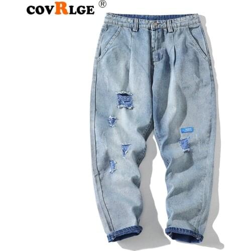 Covrlge Loose Jeans For Men