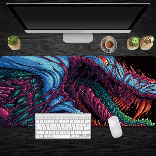 CS GO Mousepad Mouse Keyboard Computer Mat Large XXL XL Gamer Mouse Pad Hyper Beast Gaming Rubber Speed PC Pad CSGO Mouse Mats