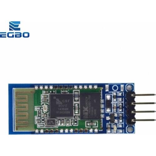 GREAT IT 1PCS HC06 HC-06 Wireless Serial 4 Pin RF Transceiver RS232 TTL Bluetooth Module Plug-in for arduino