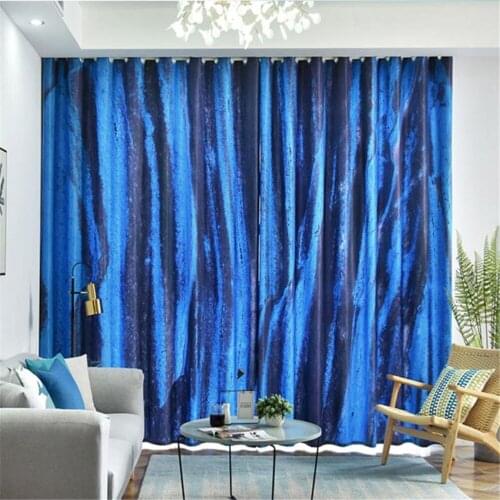 Personality curtains Simple curtain living room bedroom light luxury thick windshield blackout curtains