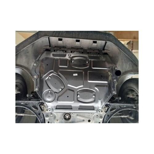 Manganese steel car engine skid plate,motor bottom panel,splash guard,engine protecting plate for Volkswagen Tiguan/Tiguan L