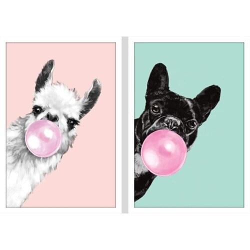 5D DIY Diamond Painting Kit animal Cartoon owl pig sloth Bulldog Full Square&Round embroidery mosaic Cross stitch Paint decor