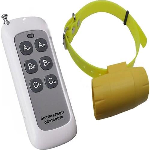 Dog Hunting Beeper Collars for 1/2/3 dogs with remote in 8 Sounds Built-in Buzzer 8~20 inches