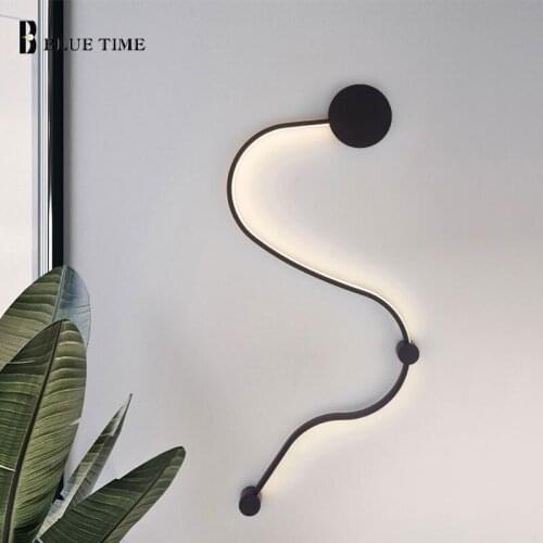 Modern Led Wall Lamp 110v 220v Sconce Wall Light for Home Living room Bedroom Dining room Kitchen Wall Led Lamps Bedside Lights