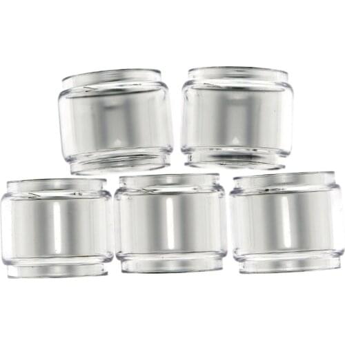5PCS FATUBE Bubble Glass tube for TFV12 big baby prince TFV MINI V2 TF2019 TF-RDTA Morph 219W TF-RTA G4 Spirals plus