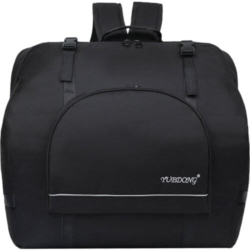 Accordion Bag, Durable Padded Shoulder Strap Black Shockproof Accordion Storage Carrying Bag