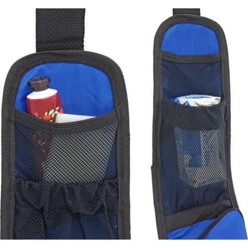 Car Seat Side Storage Bag Multi-Functional Hanging Organizer Mesh Pocket Auto Interior Sundries Holder Stowing Tidying Parts