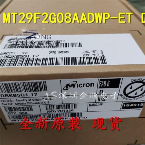 100% New&original In Stock MT29F2G08AADWP-ET D TSOP48 2Gb