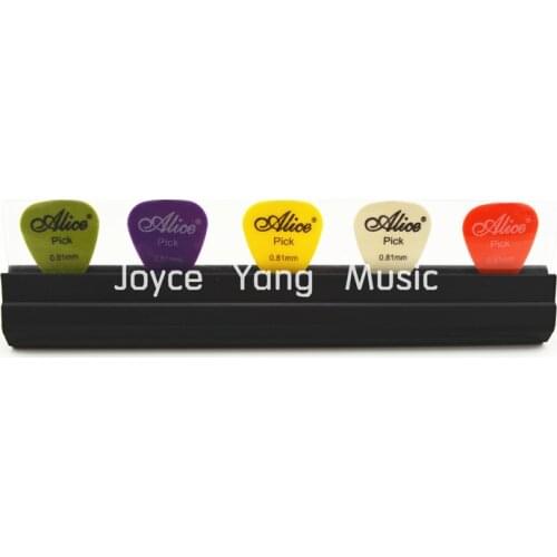 Alice A010D Mic Microphone Stand Holder Picks Rubber Holder+Free 5pcs Guitar Picks Plectrums Free Shipping