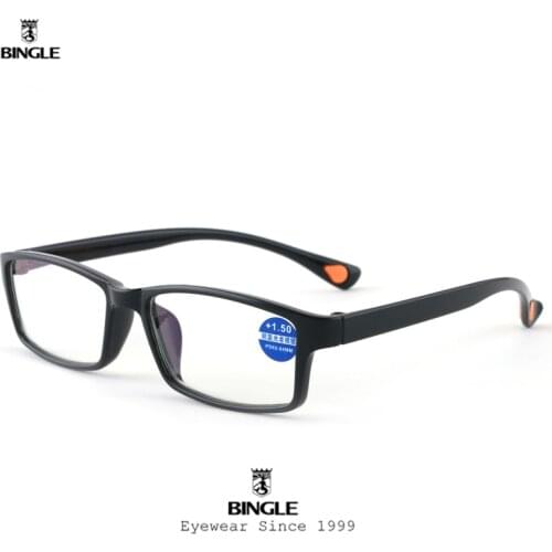 BINGLE Reading Glasses Men Women Anti Blue Light Rays Presbyopia Eyeglasses Eyewear +1.5 +2.0 +2.5 +3.0 +3.5 +4.0 Unisex Reader
