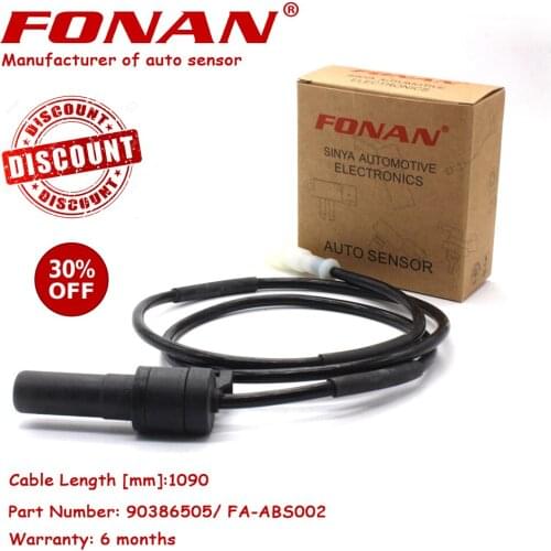 90386505 1238917 SS20142 ABS Sensor Wheel Speed Wheel Sensor Rear For OPEL Tigra Corsa B Vauxhall